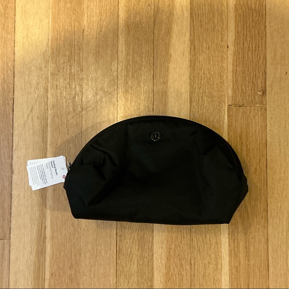 Lululemon Black Feeling Ready Pouch